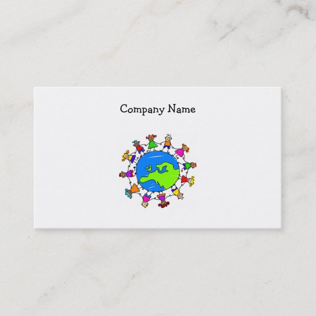 European Kids Business Card (Front)