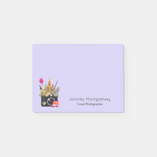 European Landmarks Travel Photographer Post-it Notes