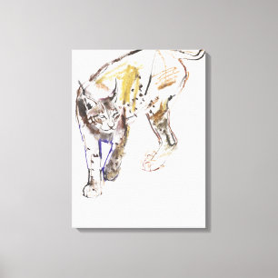 European Lynx Canvas Print