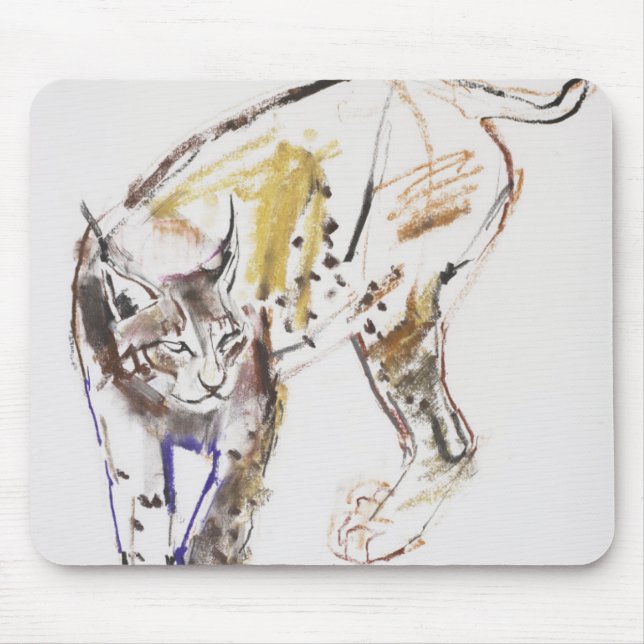 European Lynx Mouse Pad (Front)