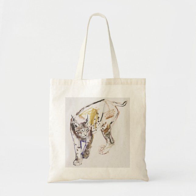 European Lynx Tote Bag (Front)