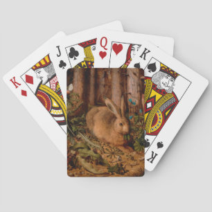 European Painting Rabbit Year 2023 Playing cards