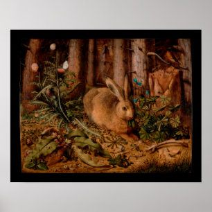 European Painting Rabbit Year 2023 Poster