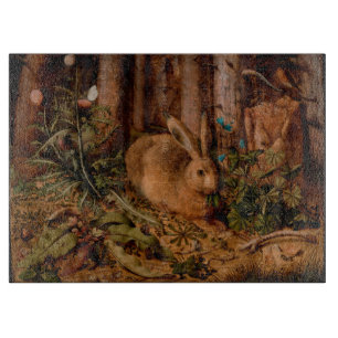 European Painting Rabbit Year Glass Cutting B Board