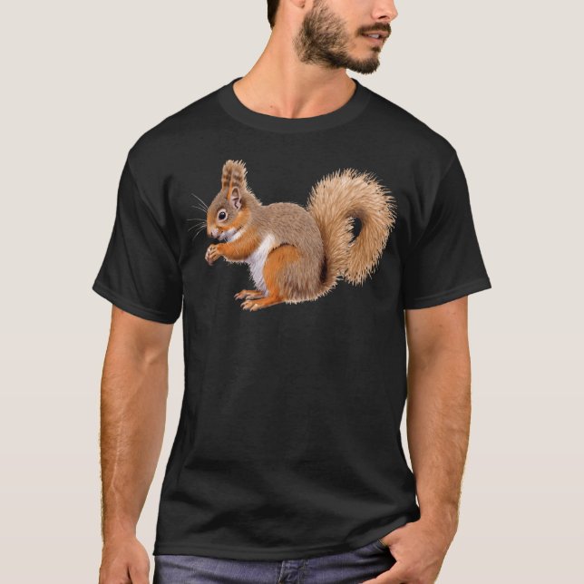European Red Squirrel T-Shirt (Front)