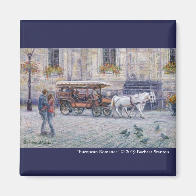 “European Romance” Magnet (Front)