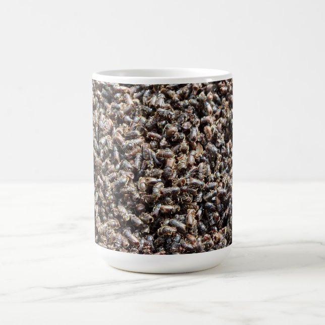 European spruce bark beetle coffee mug (Center)