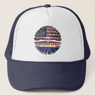 European Union EU Europe US American USA United Trucker Hat