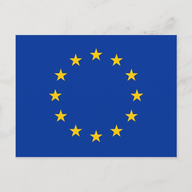 European Union - EU Flag Postcard (Front)