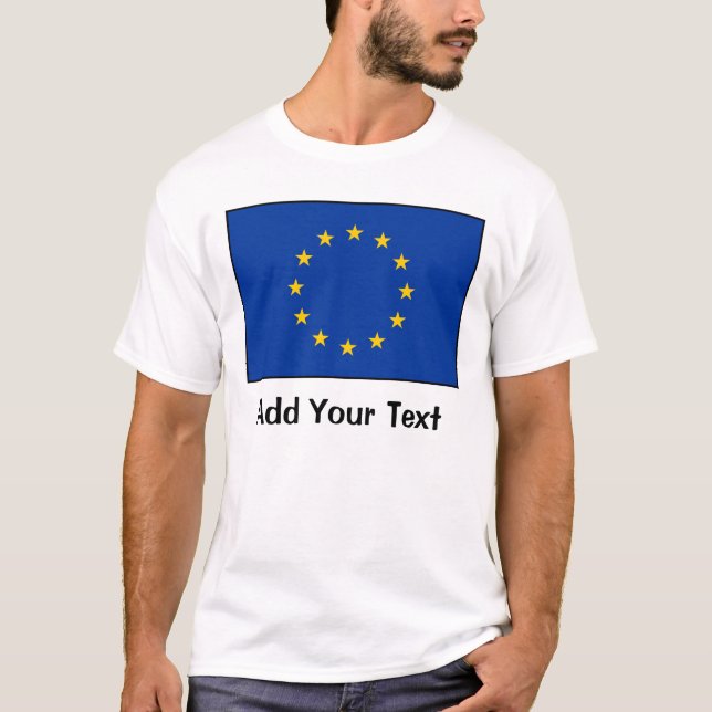 European Union - EU Flag T-Shirt (Front)