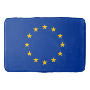 European Union Flag (EU) (Europe) Bath Mat