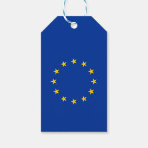 European Union Flag (EU) (Europe) Gift Tags