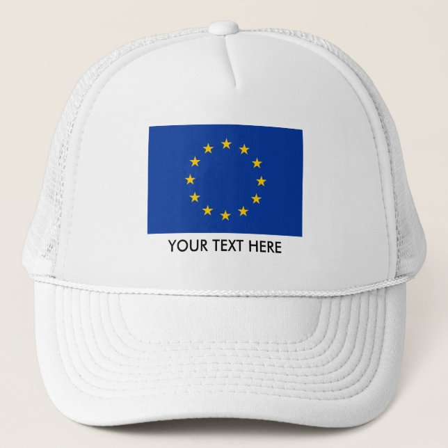 European Union flag hats | EU Europe Europa (Front)