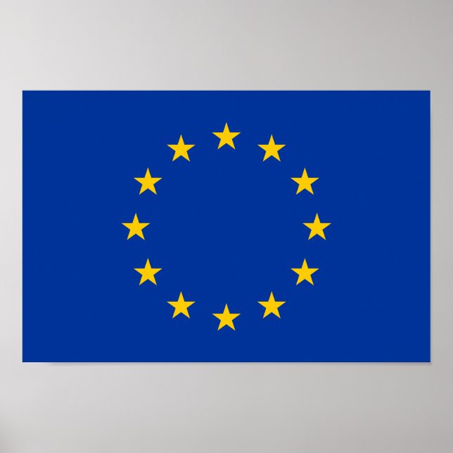 European Union Flag Poster (Front)