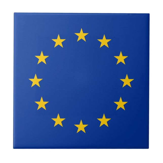 European Union Flag Tile (Front)