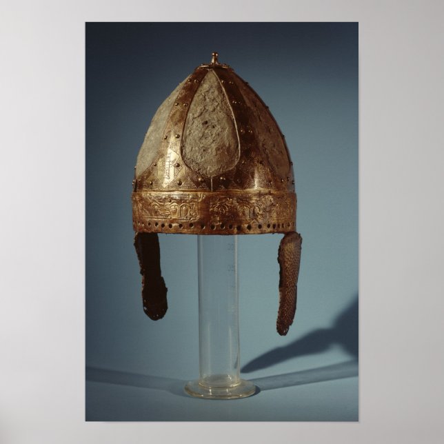 European war combat helmet, c.500 poster (Front)