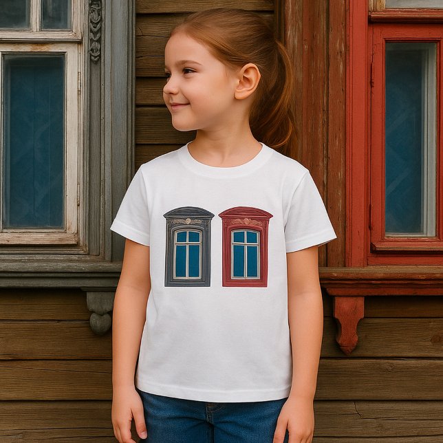 European Window Ornate Architectural Art T-Shirt (Creator Uploaded)