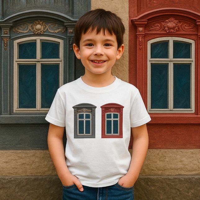 European Window Ornate Architectural Art T-Shirt (Creator Uploaded)
