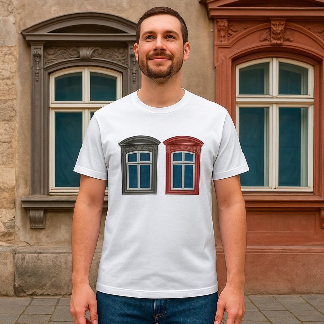 European Window Ornate Architectural Art T-Shirt (Creator Uploaded)