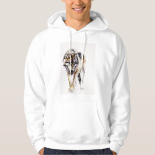 European Wolf Hoodie