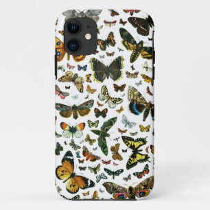 Europe's Best-Known Butterflies and Moths Collage iPhone 11 Case