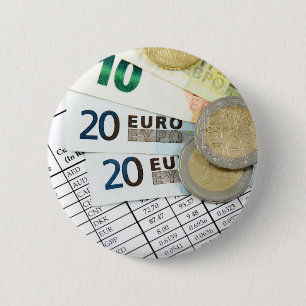 Euros 6 Cm Round Badge