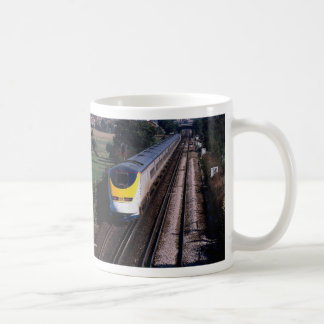 Eurostar passenger train coffee mug
