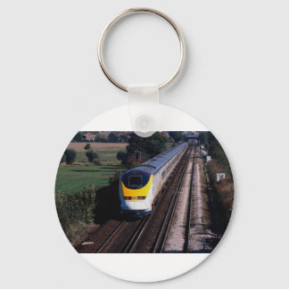 Eurostar passenger train key ring