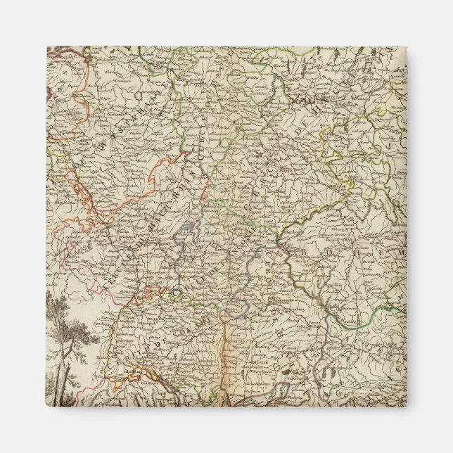 Eurupoe Postal Roads Magnet (Front)