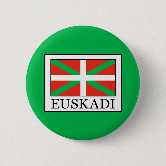 Euskadi 6 Cm Round Badge (Front)