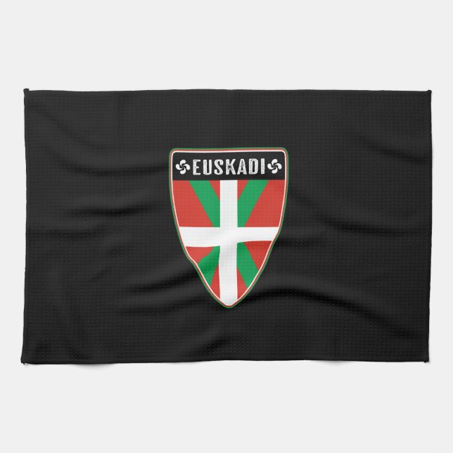 Euskadi Basque Country Tea Towel (Horizontal)