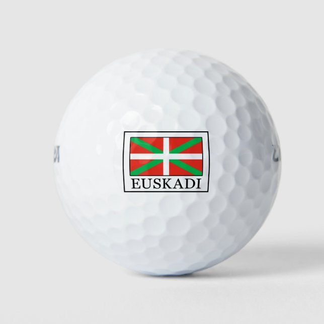 Euskadi Golf Balls (Front)
