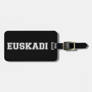 Euskadi Luggage Tag