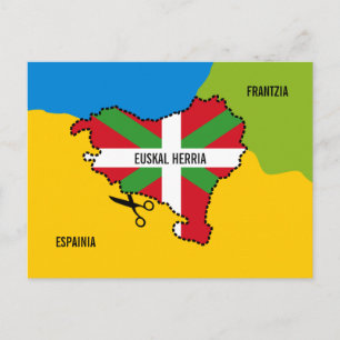Euskal Herria: Ikurriña eta euskal independentzia, Postcard