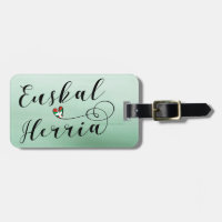 Euskal Herria Luggage Tag, Basque Country