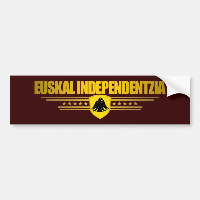 Euskal Independentzia Bumper Sticker (Front)
