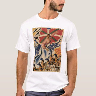 Euzkadi offensive (1937)_Propaganda Poster T-Shirt