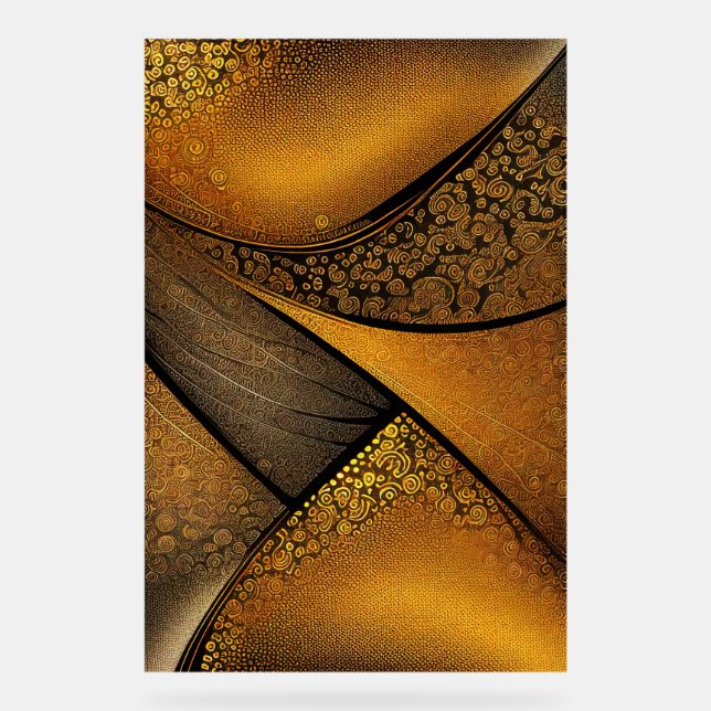 Eva 1 Abstract Design Acrylic Sign (Front)