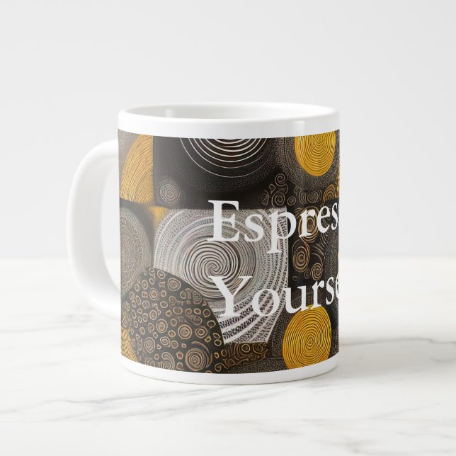 Eva 2 Abstract Design Speciality Mug (Front Left)