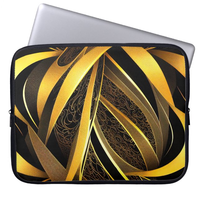 Eva 4 Abstract Design Laptop Case (Front)