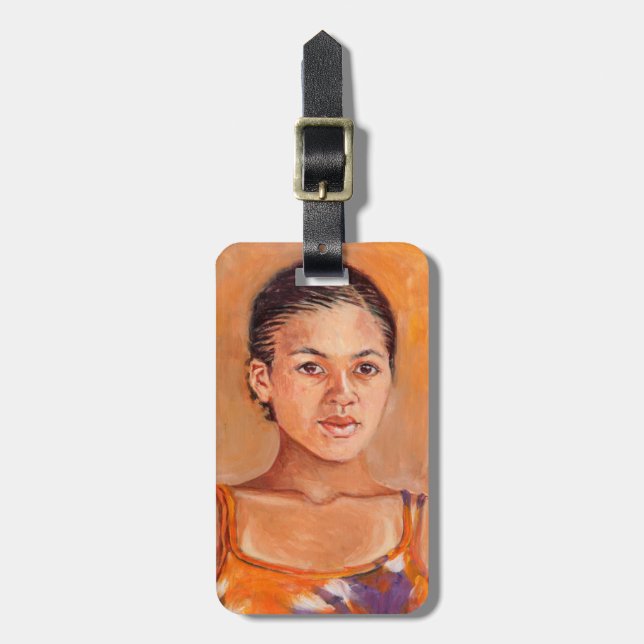 Eva Luggage Tag (Front Vertical)