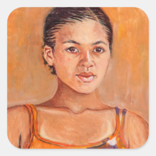 Eva Square Sticker