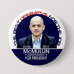 Evan McMullin 2016 7.5 Cm Round Badge