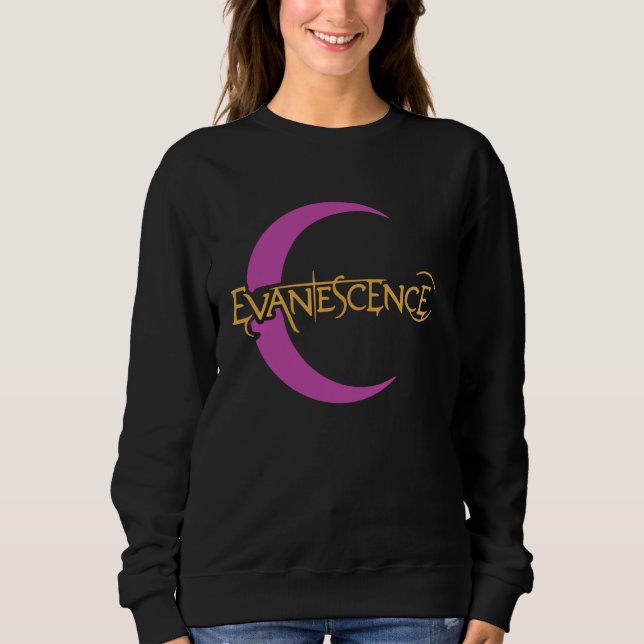 Evanescence u2013 Crescent Moon Sweatshirt (Front)