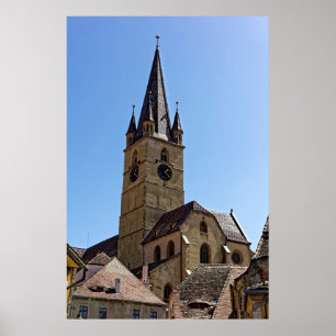 Evangelical Cathedral Sibiu Poster