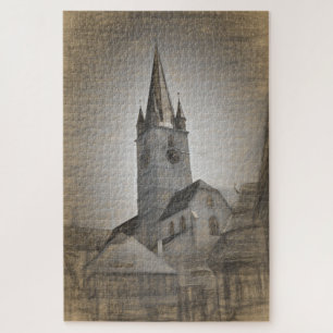 evangelische kirche sibiu hermannstadt jigsaw puzzle