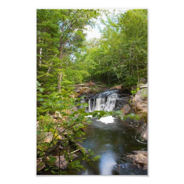 Evans Falls, Maine Photo Print (Front)