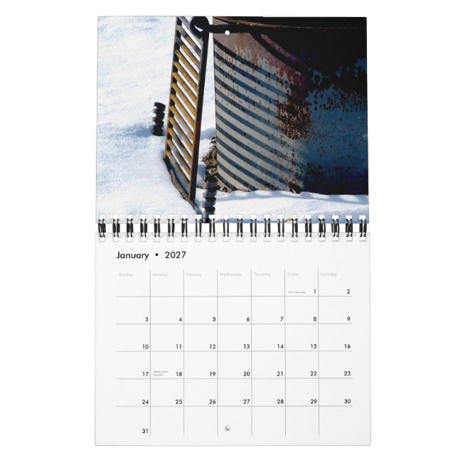 Evan's Photo of the Week Calendar (Jan 2027)