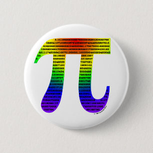 Evan's Pi #2 6 Cm Round Badge
