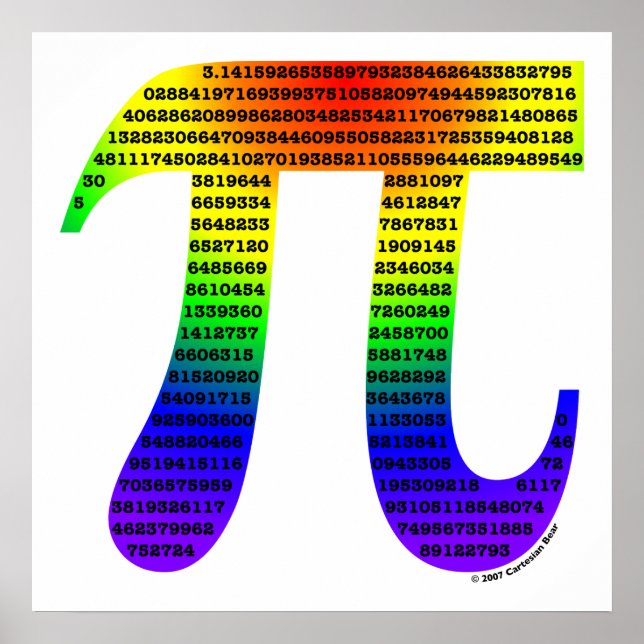 Evan's Pi #2 Poster (Front)